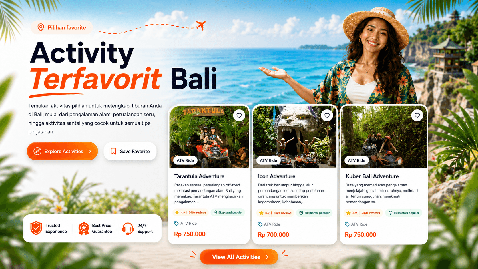 Jelajahi paket favorit Wisata Bali Oke