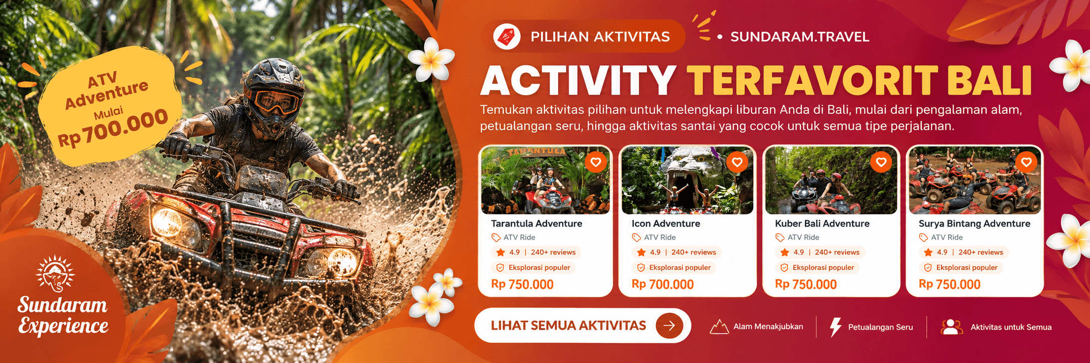 Promo liburan Bali Sundaram Travel
