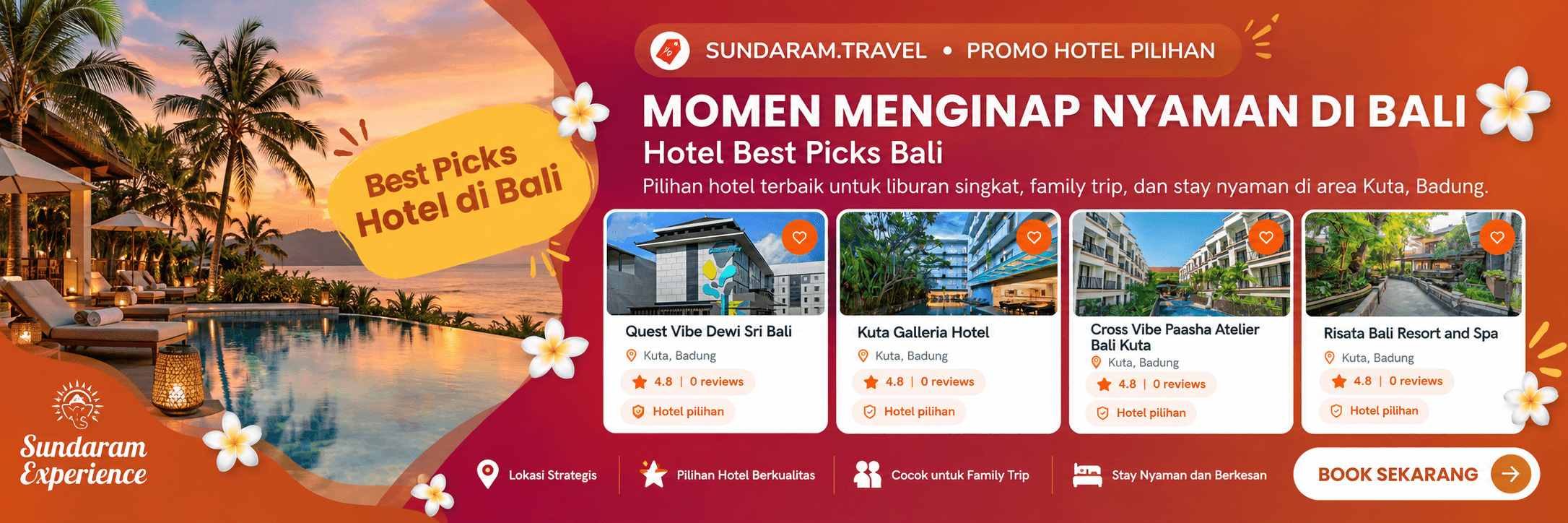 Promo perjalanan Bali Sundaram Travel